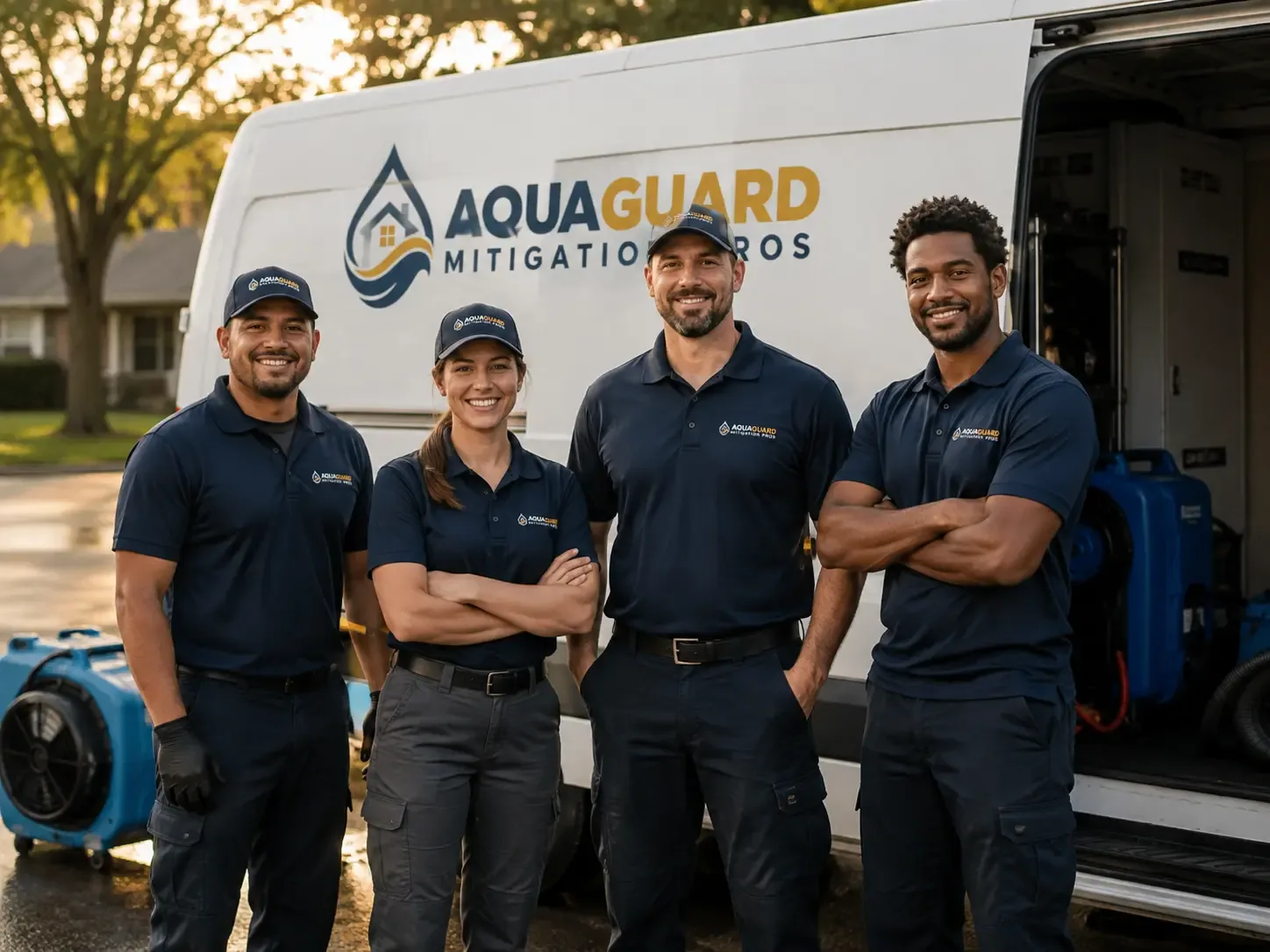 Water Damage Mitigation company in Potts Camp, MS